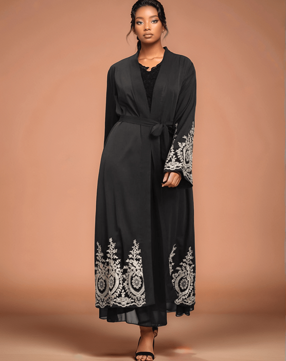 How to Style Gold Embroidered Abayas for 9 Wedding Occasions