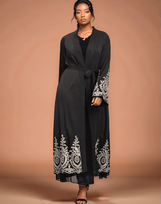 How to Style Gold Embroidered Abayas for 9 Wedding Occasions