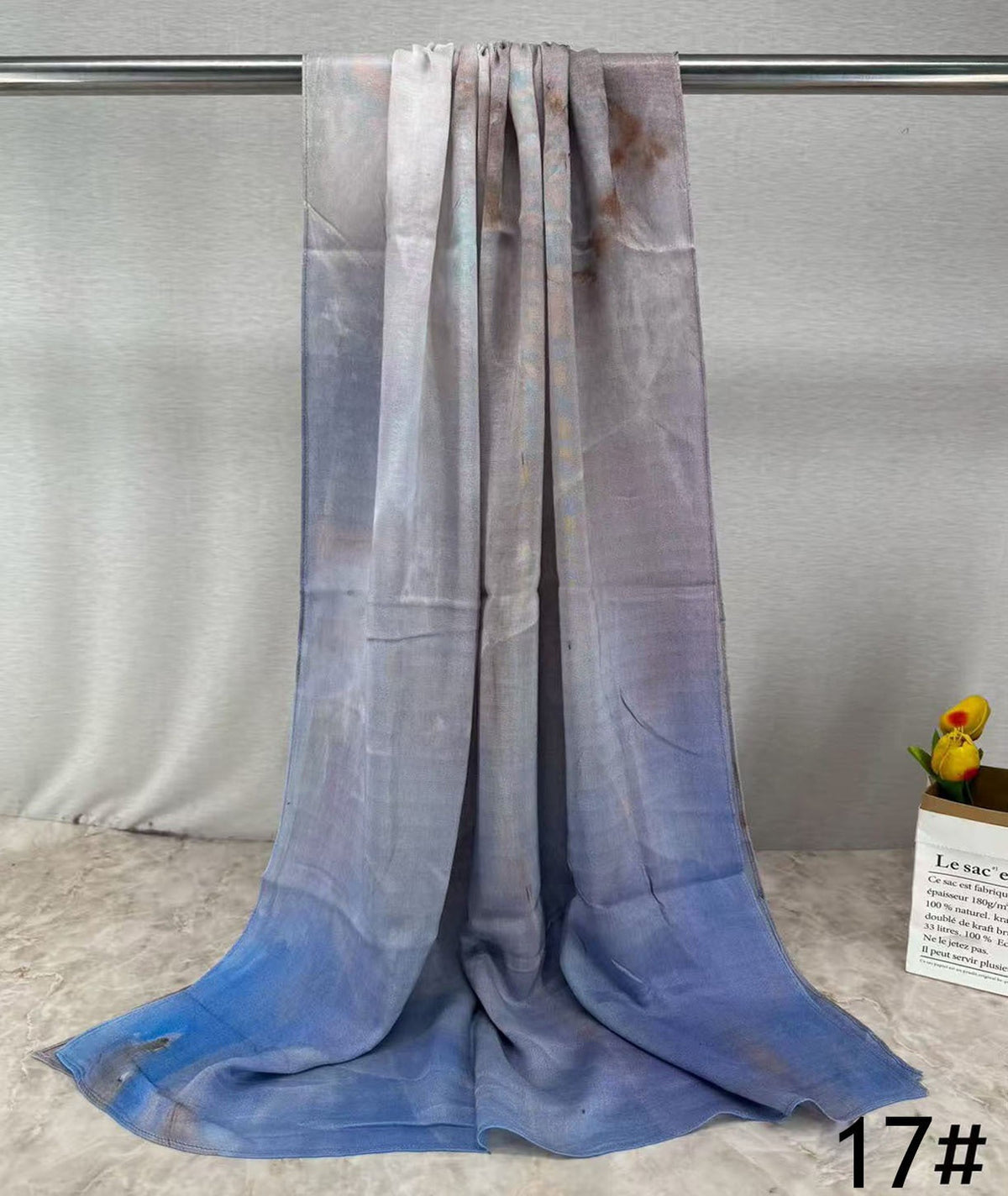 Premium Modal Hijab Scarf - Elegant Ink Print Shawl Women | lifestyle wear | Maha The Label hijab