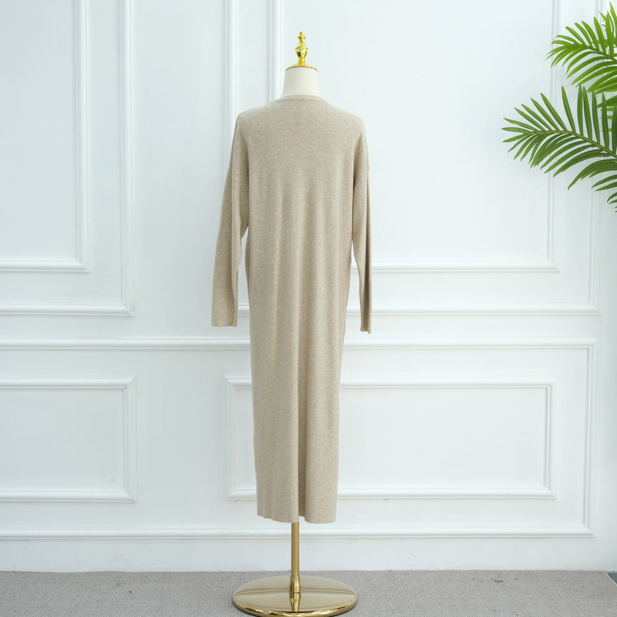 Autumn Winter Knit Maxi Dress for Muslim Women | Modest Long | view 49 | Maha The Label modest wear