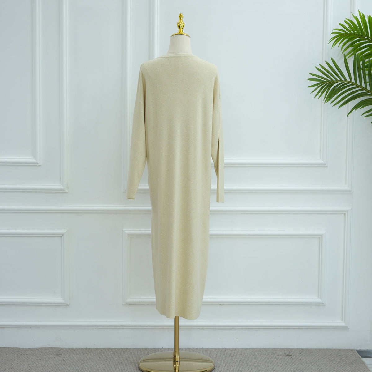 Autumn Winter Knit Maxi Dress for Muslim Women | Modest Long | view 52 | Maha The Label modest wear