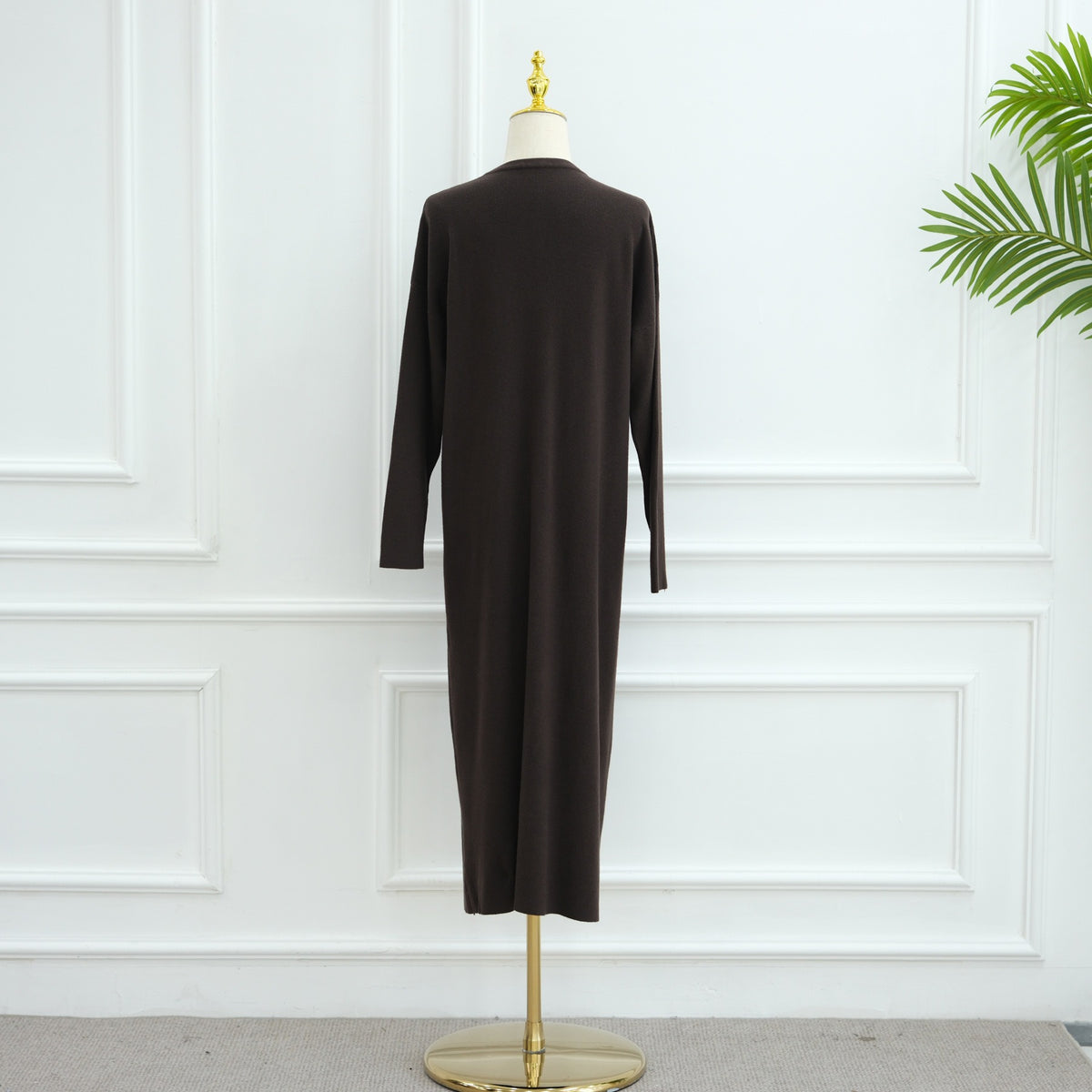 Autumn Winter Knit Maxi Dress for Muslim Women | Modest Long | view 26 | Maha The Label modest wear