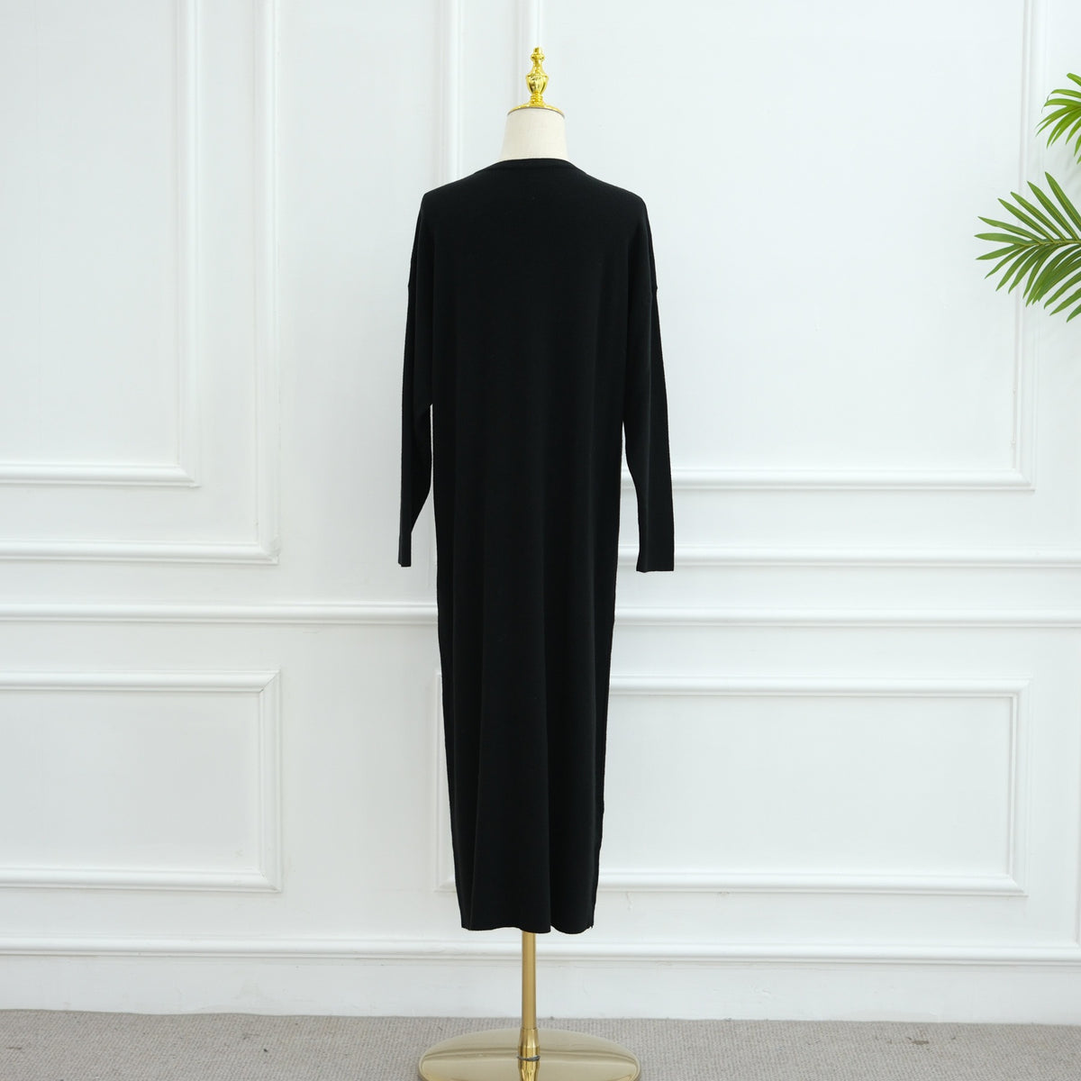 Autumn Winter Knit Maxi Dress for Muslim Women | Modest Long | view 30 | Maha The Label modest wear