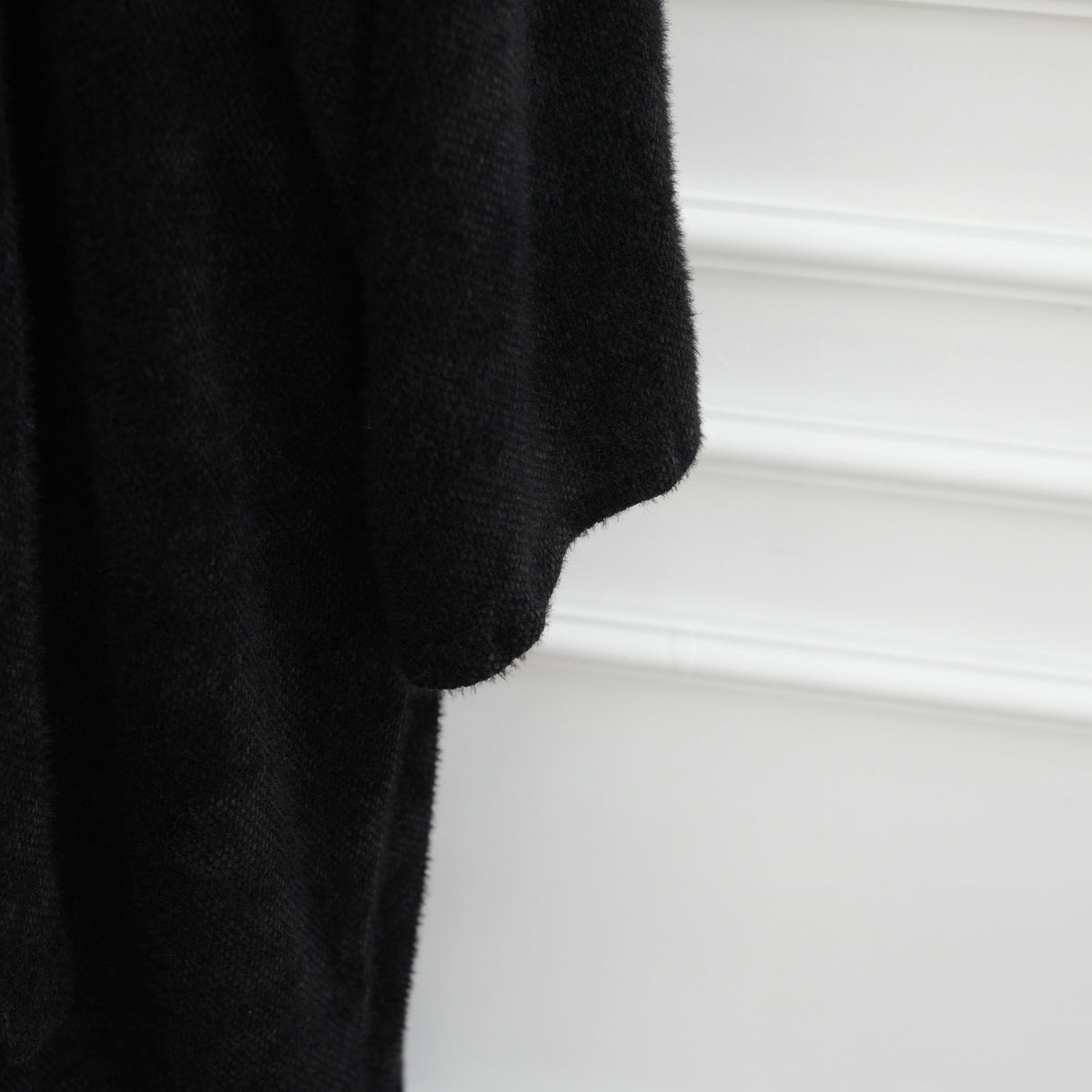 MH97 Velvet Open Abaya Cardigan with Belt – Long Sleeve Modest Outerwear