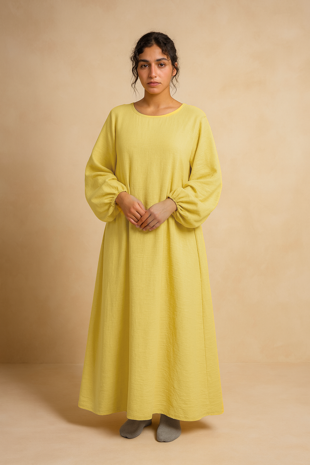 Nursing Zip Pocket Abaya – Single-Zip, Reversible Front/Back | view 21 | Maha The Label modest fashion outfit